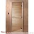 Дверь для бани DoorWood 1800х800, 8 мм, 3 петли, коробка - ольха фото 3