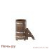 Купель BentWood овальная из сращенных ламелей лиственницы, 0,59Х1,06,  толщина стенок - 2,8 см фото 15