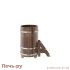 Купель BentWood овальная из сращенных ламелей лиственницы, 0,69Х1,31,  толщина стенок - 2,8 см фото 15