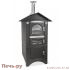 Печь Clementi Smart 45X80 tetto inox фото