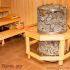 Печь для сауны IKI Pillar 48 кВт фото 5