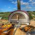Портативная газовая печь для пиццы Clementi Clementino Ibrido Rosso фото 5