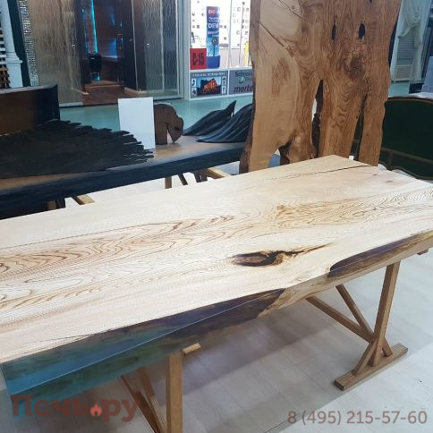 Дизайнерский стол из дерева 3 фото 5