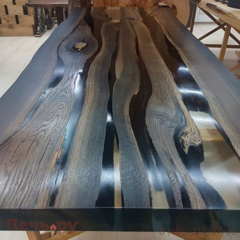 Дизайнерский стол из дерева 4 фото 2