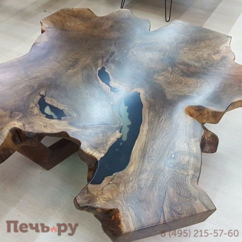 Дизайнерский стол из дерева 5 фото 2