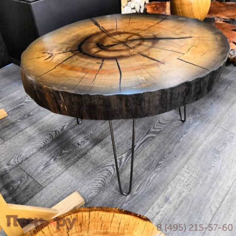 Дизайнерский стол из дерева 8 фото 2