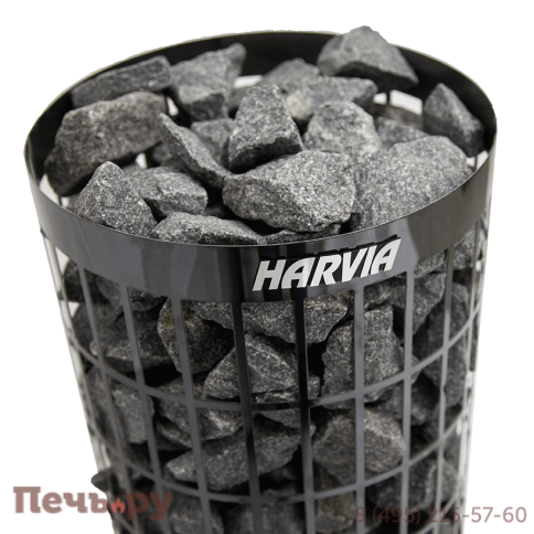 Электрическая печь Harvia Cilindro PC70E Black Steel (без пульта) фото 2