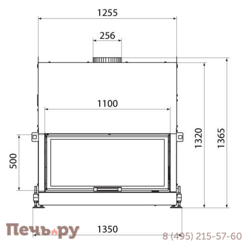 Каминная топка Stav HF 1100 фото 8