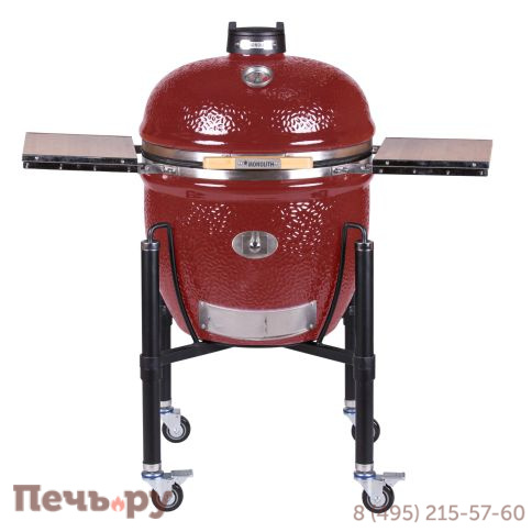 Керамический гриль Monolith Grill Lechef Pro Series 2.0 Red на ножках фото