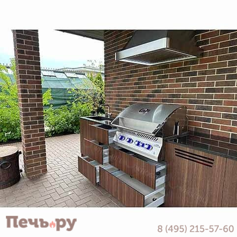 Модульная гриль-кухня Whogrill HPL H1 фото 11