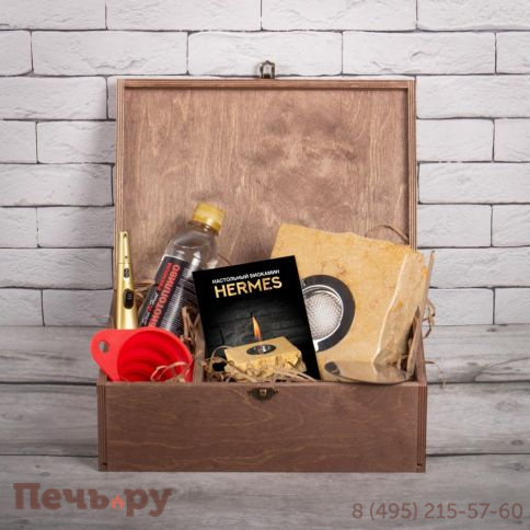 Подарочный набор SteelHeat Premium Box Hermes + деревянная коробка + стартовый комплект фото 2