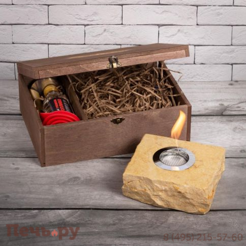 Подарочный набор SteelHeat Premium Box Hermes + деревянная коробка + стартовый комплект фото