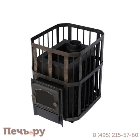 Премиальная банная печь НМК Сибирь-25 (дверка 545х545) фото 3